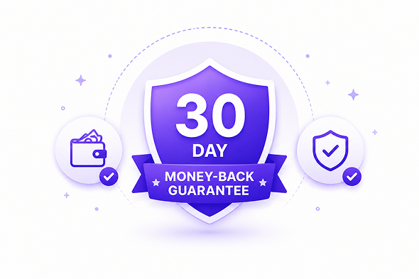 30 Day Money-Back Guarantee